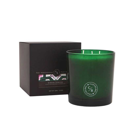 Green Sencha Aromatic 3-Wick Candle 600g