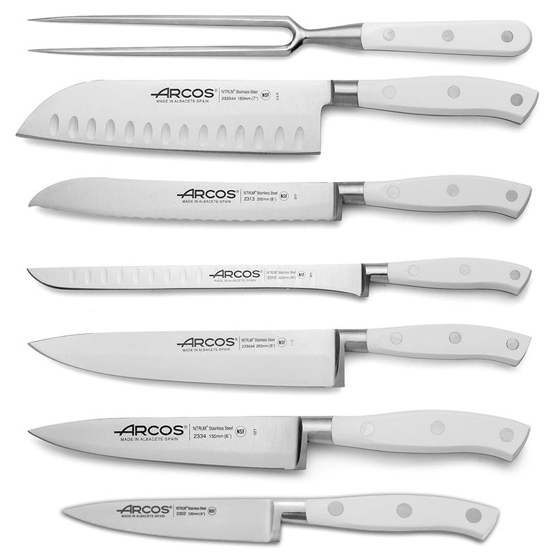 Arcos Riviera Blanc 7 Pieces Set