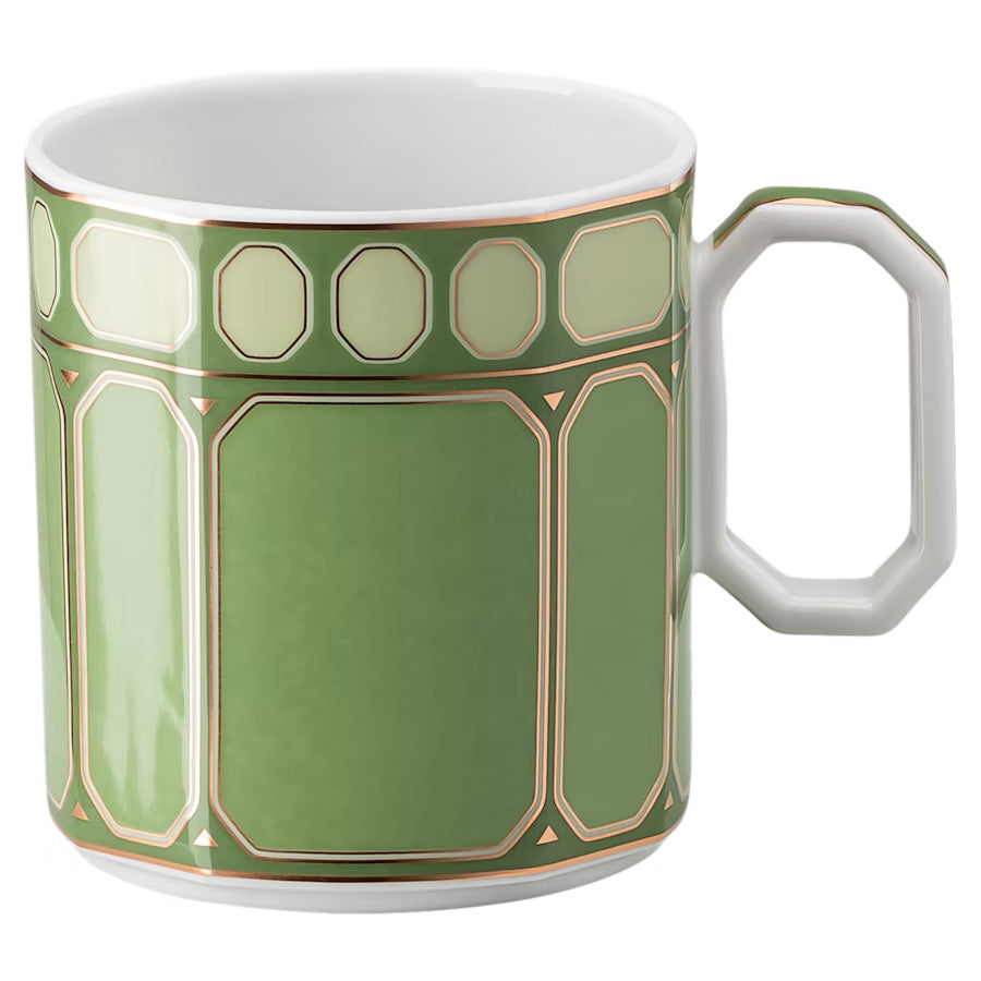 SIGNUM Fern Cup and Saucer 4 tall