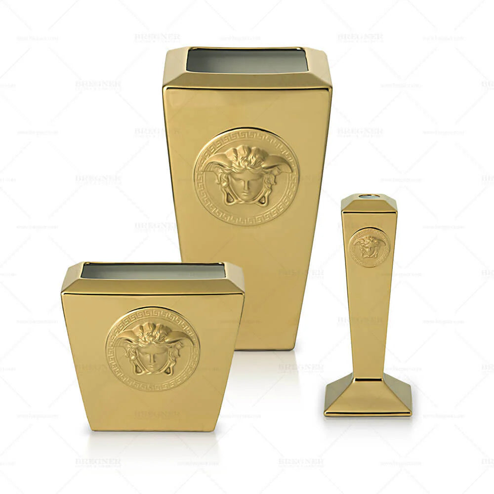 Vase 24 cm Medusa Gold