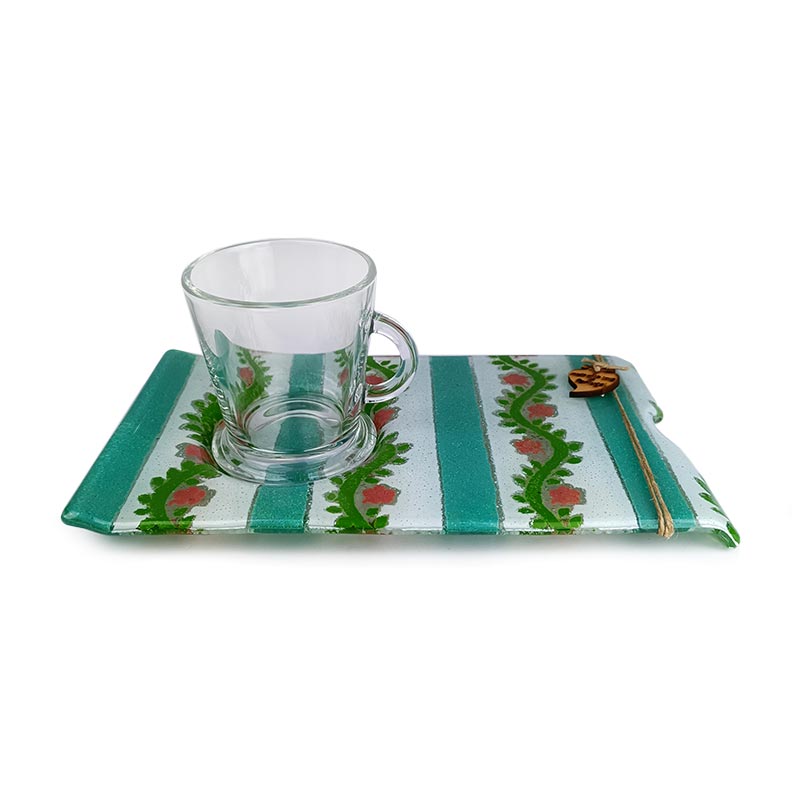 Tray with Tea Mug