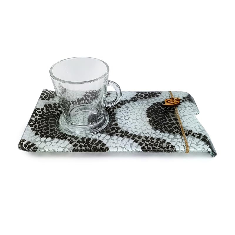 Tray with Tea Mug