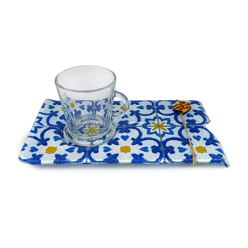 Tray with Tea Mug