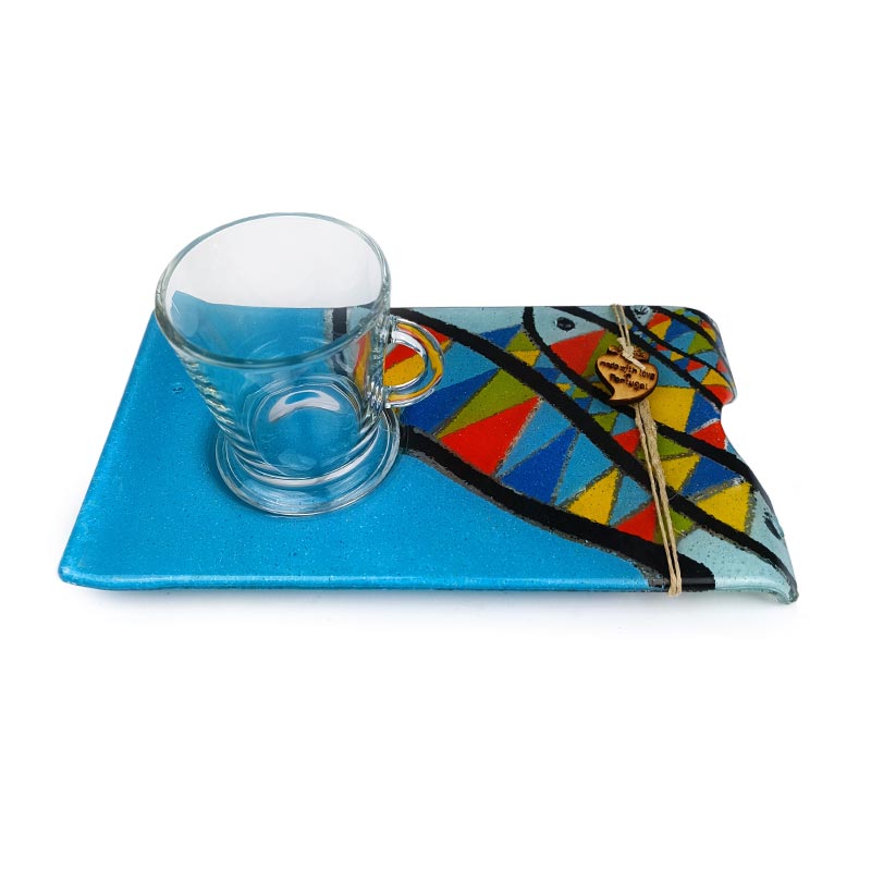 Tray with Tea Mug