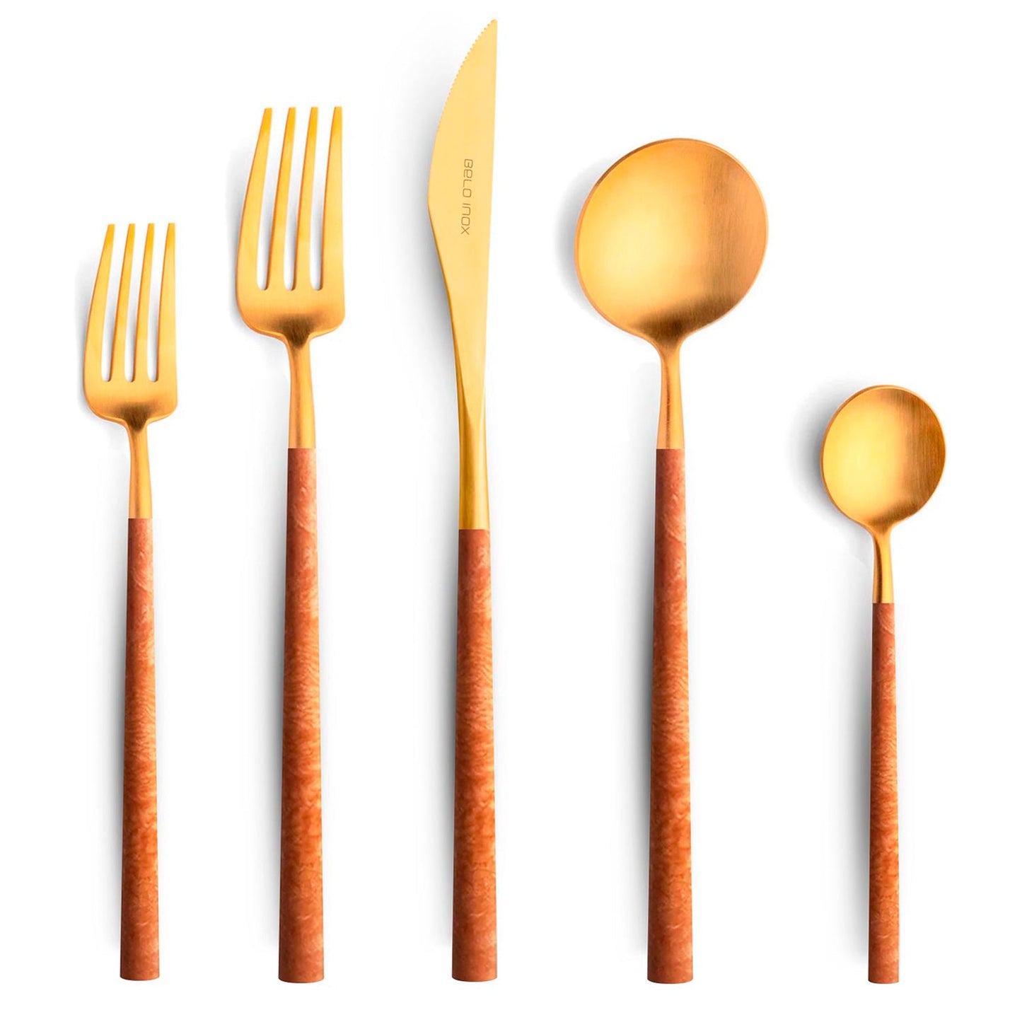 Belo Inox Neo Gold 5 Pieces Set