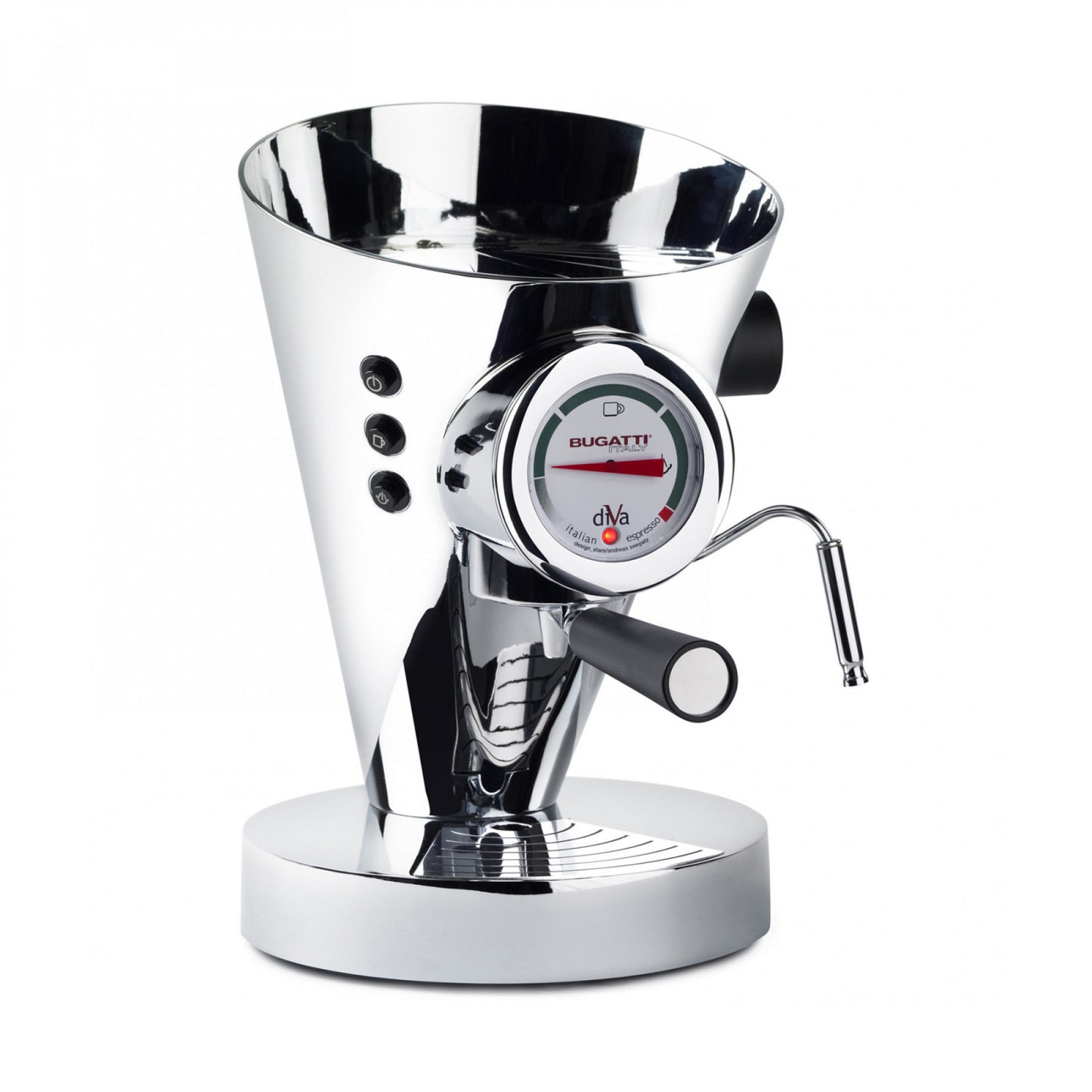 DIVA Espresso Coffee Machine Steel Plain
