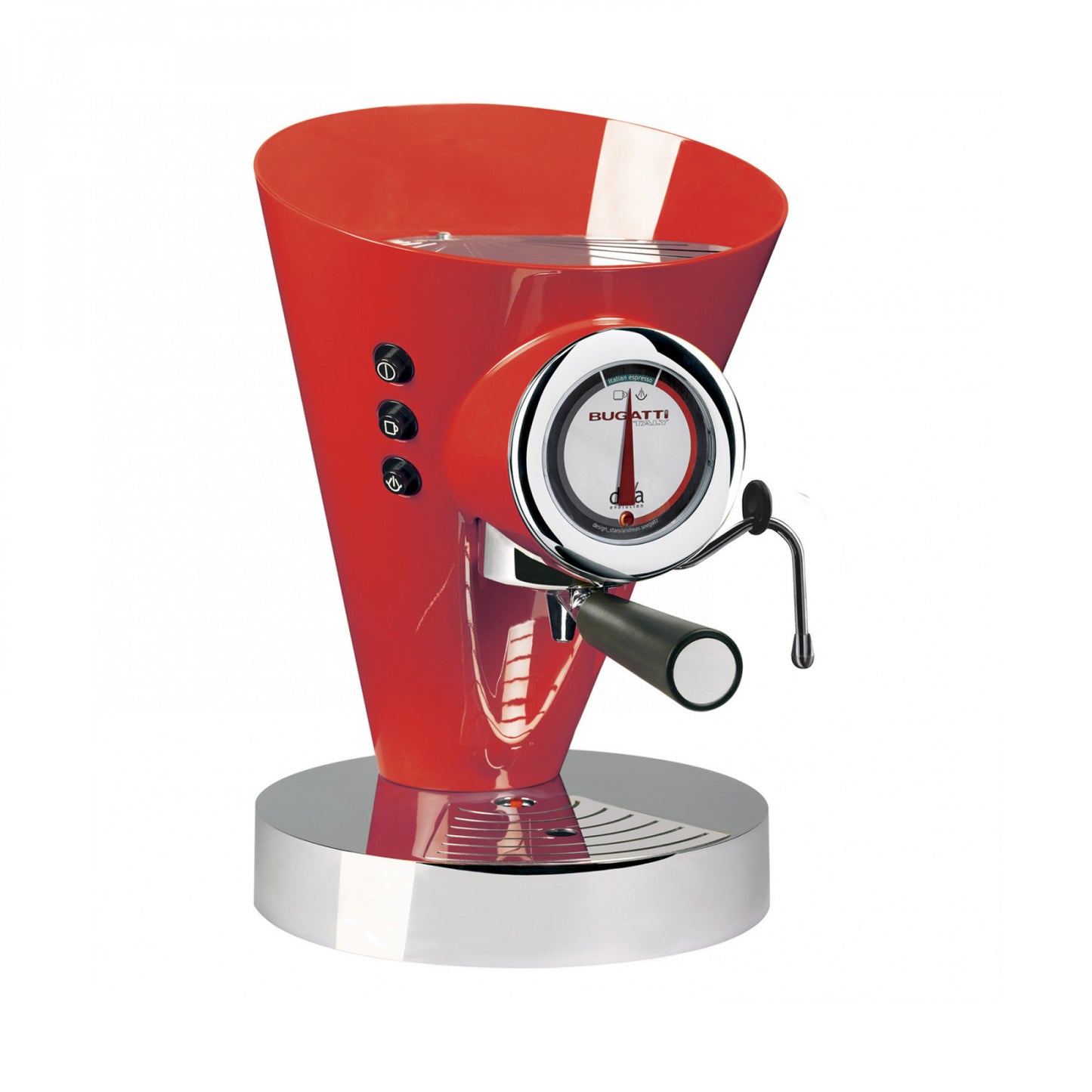 DIVA Evolution Coffee Machine Red Plain