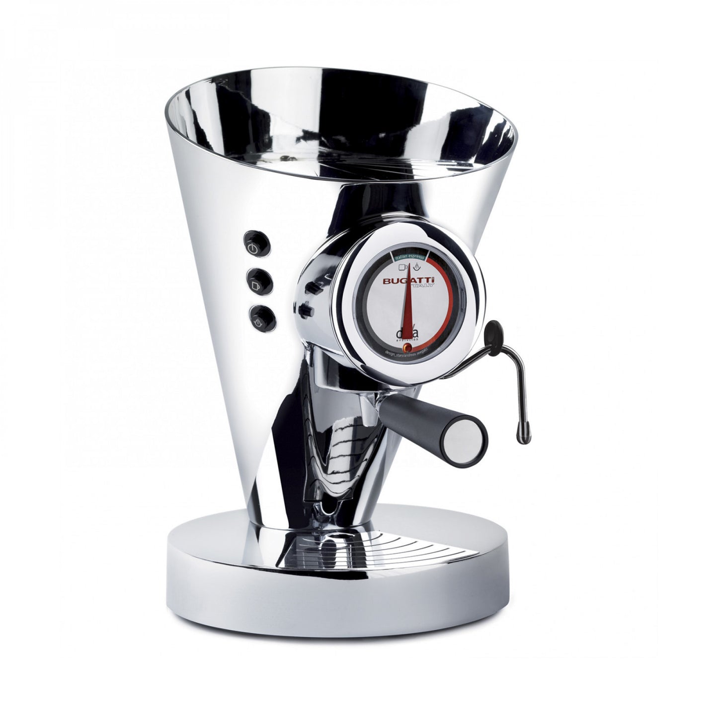 DIVA Evolution Coffee Machine Steel Plain