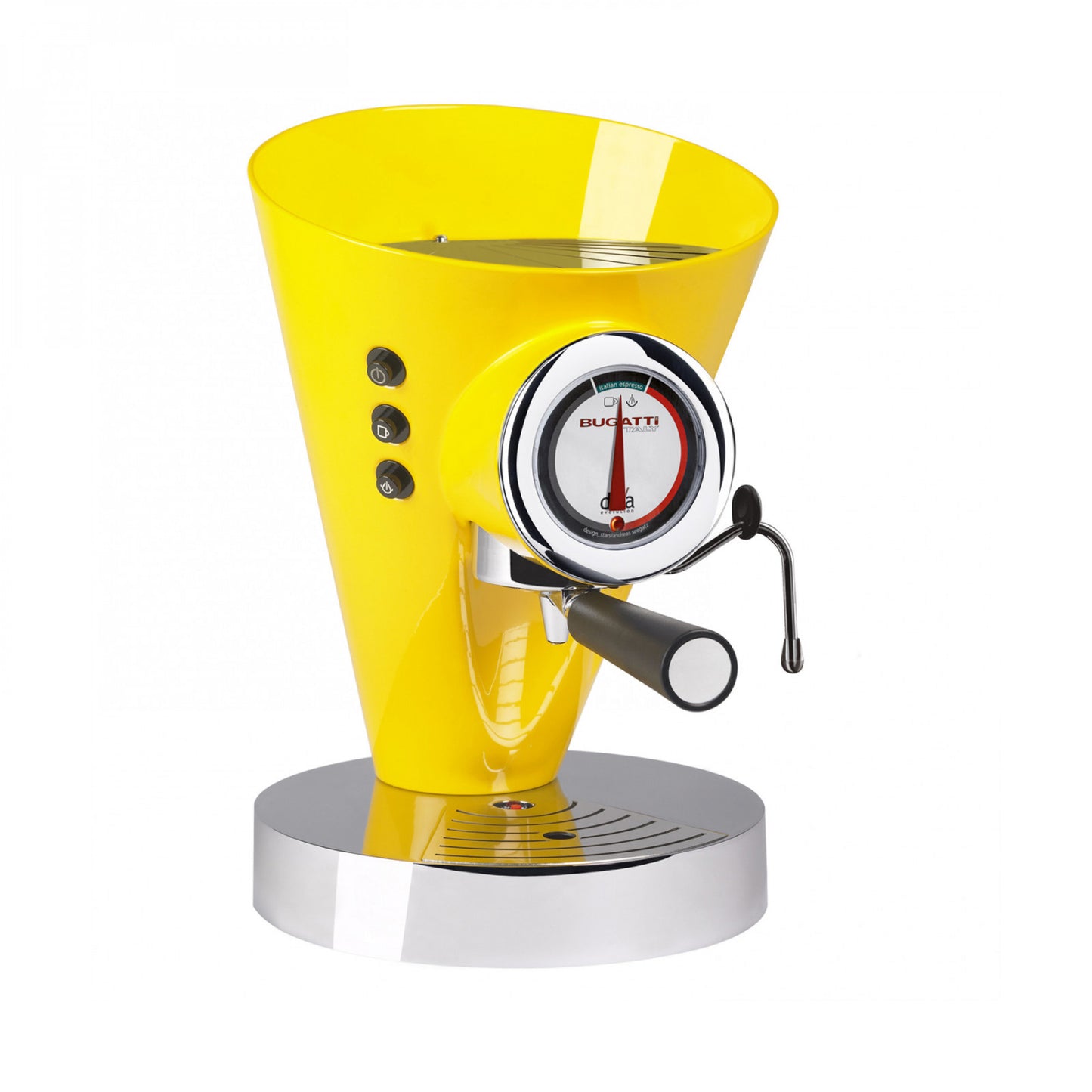 DIVA Evolution Coffee Machine Yellow Plain