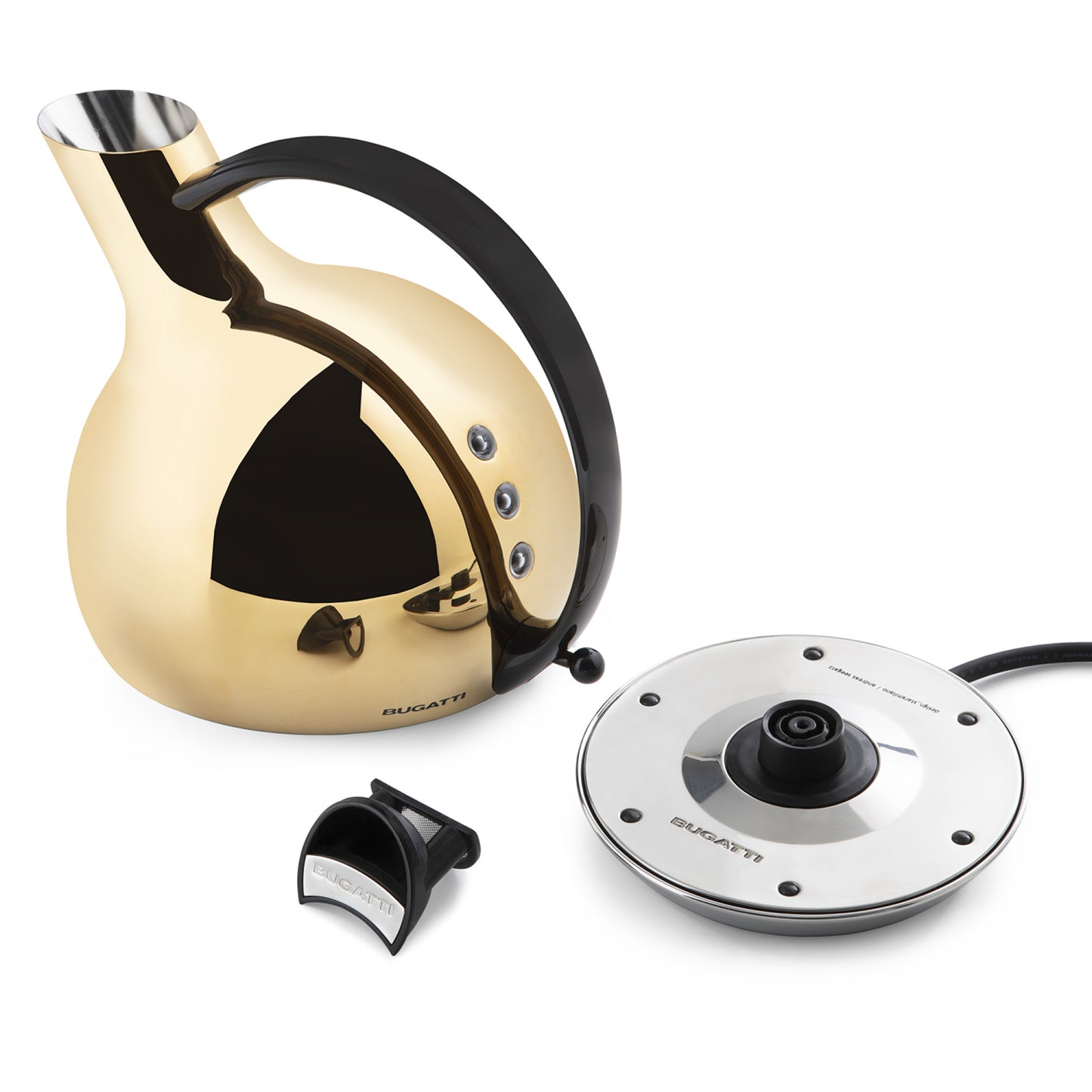 GIULIETTA Electric Kettle Gold PVD Finishing