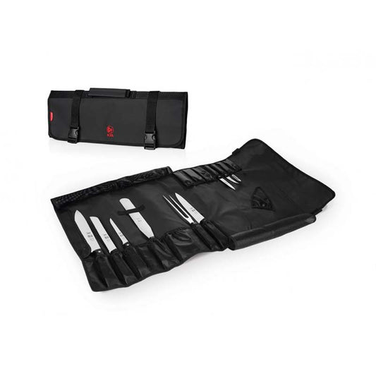 Icel Chef Knife 9 Pieces Roll Set