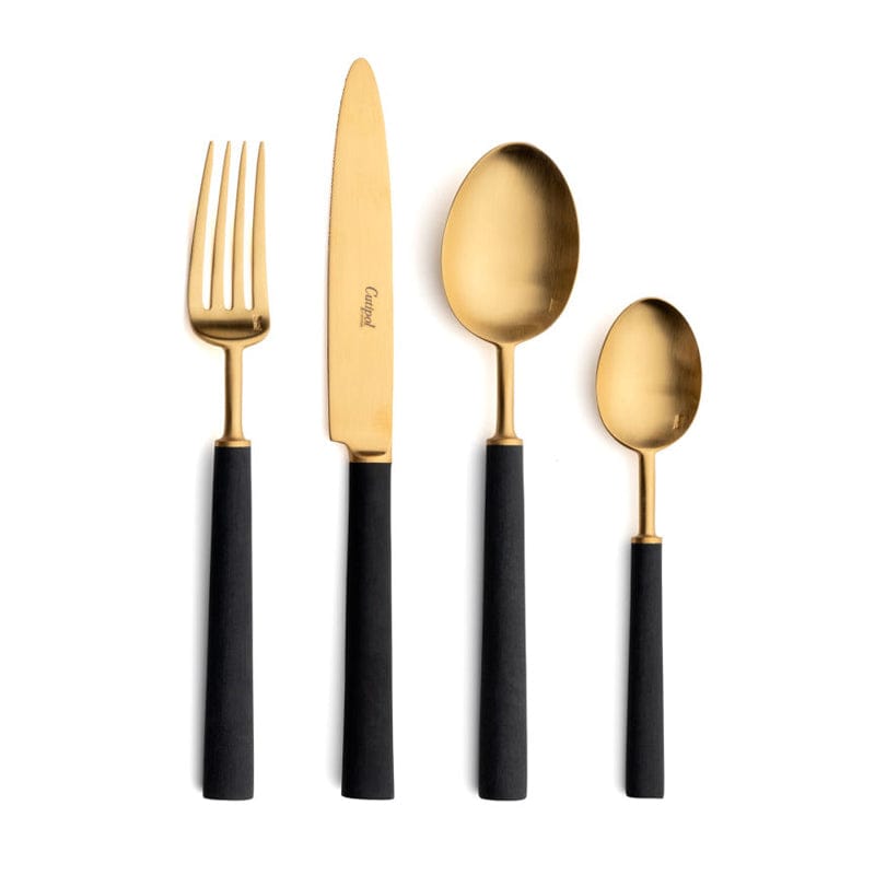 Cutipol EBONY GOLD Cutlery Set