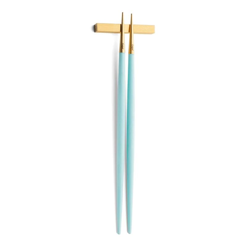 Cutipol Goa Turquoise Gold Chopstick Set