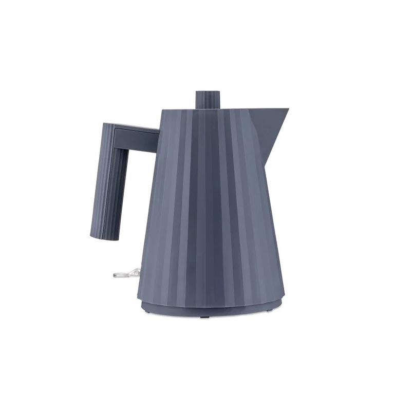 Electric Kettle 1L Grey Plissé Michele De Lucchi