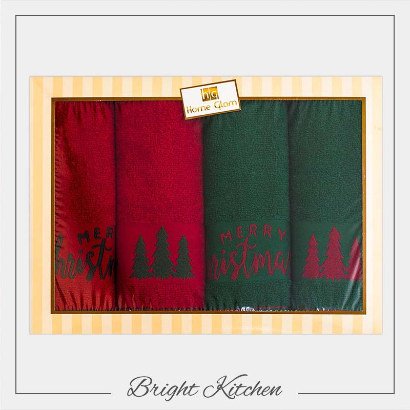 Merry Christmas Kitchen Cloth