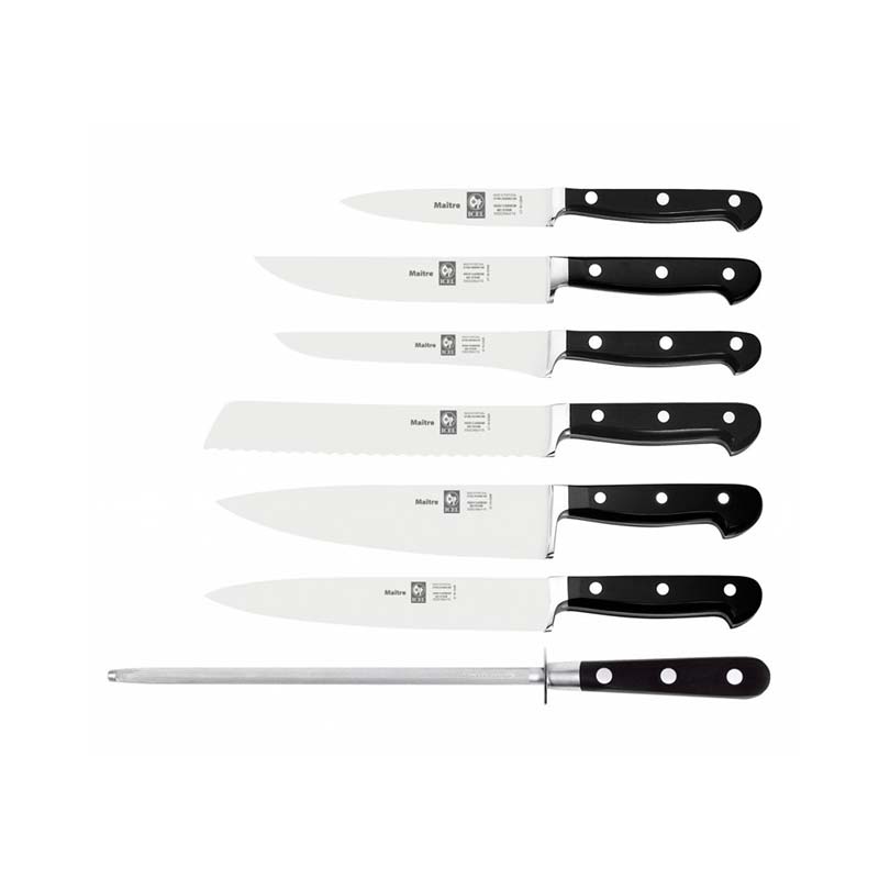 Icel Maitre 7 Pieces Knife Block