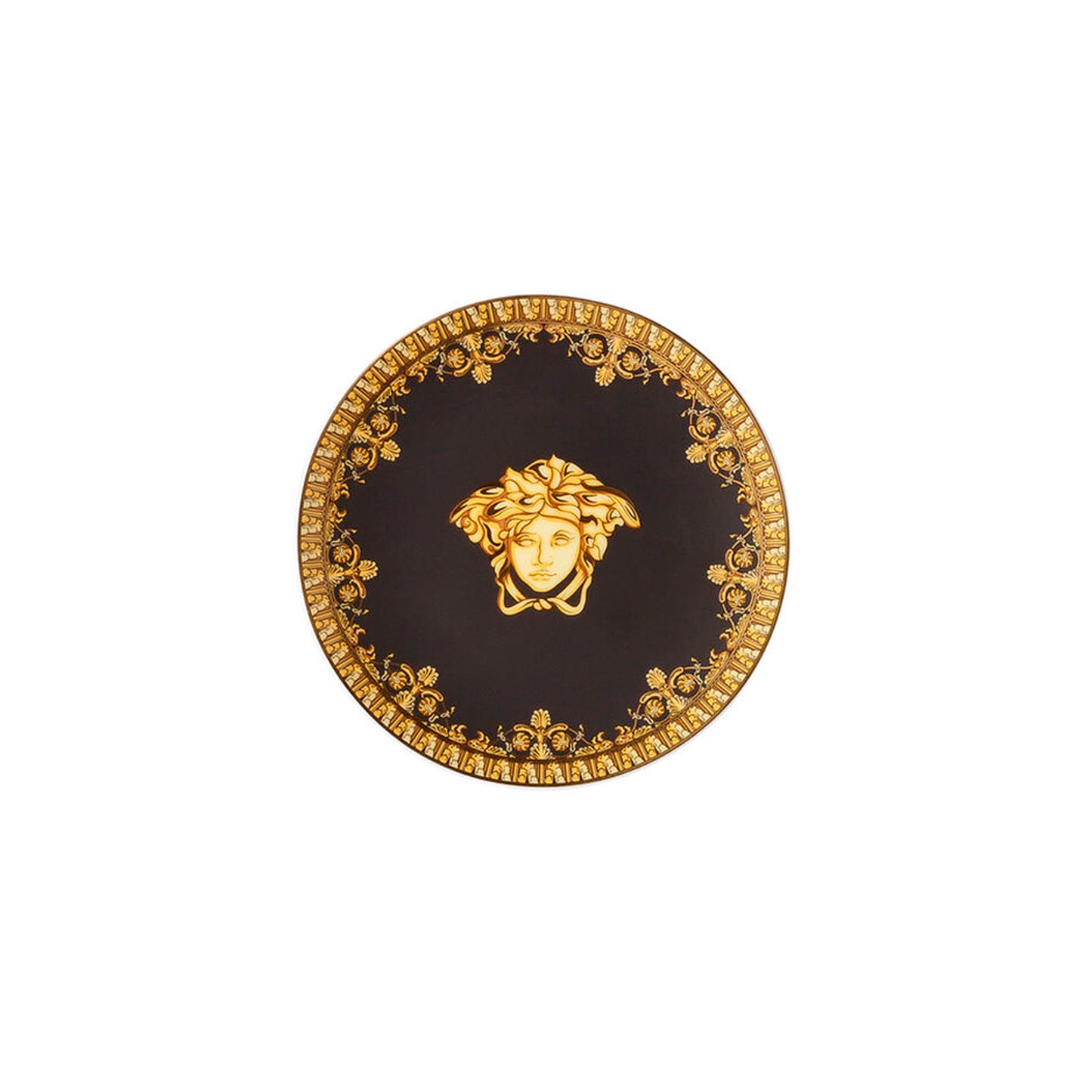 Plate 10 cm I Love Baroque Nero