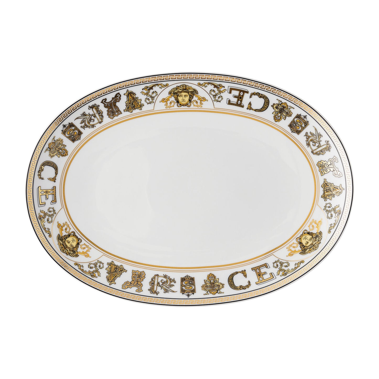 Platter 33 cm Virtus Gala White