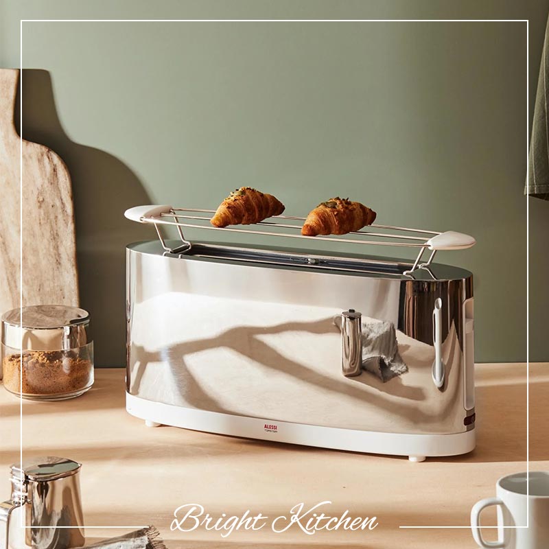 Toaster With Bun Warmer Stefano Giovannoni