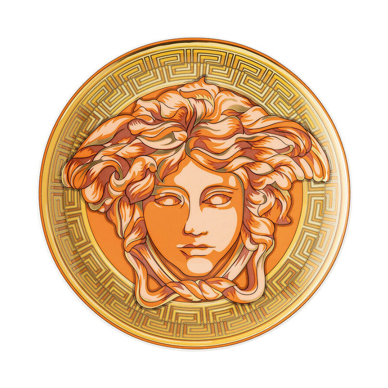 Versace Medusa Amplified Orange Plate 17 cm