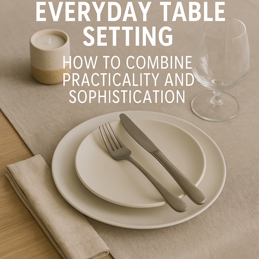 Everyday Table Setting: How to Combine Practicality and Sophistication