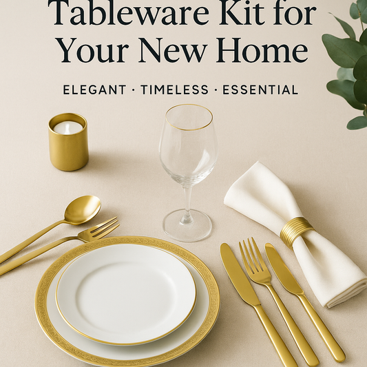 Luxury Tableware & Cutlery Essentials for a Stylish New Home