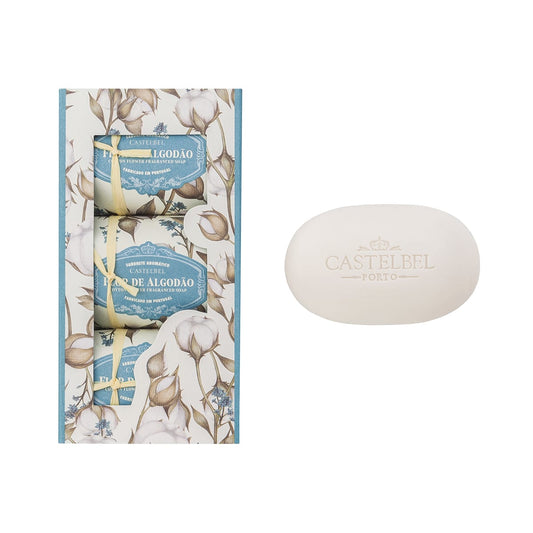 Cotton Flower Soap Set 3 x 150g