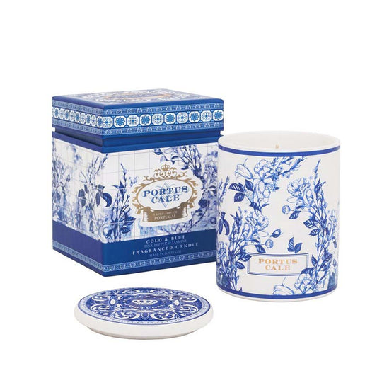 Gold & Blue Aromatic Candle 210g