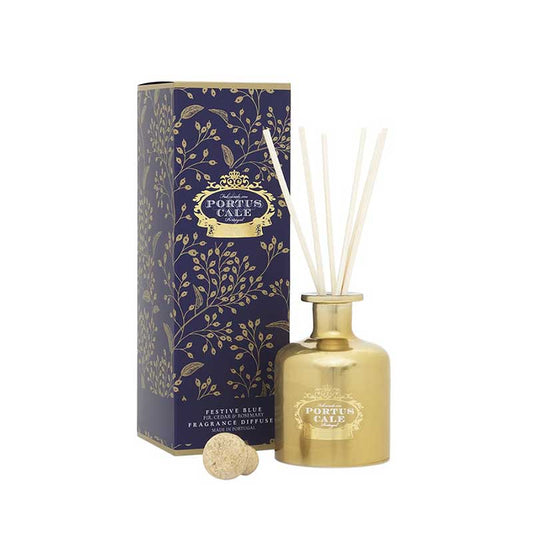 Festive Blue Aroma Diffuser (Golden) 100ml