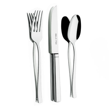 Belo Inox 12  cutlery set —  knife, fork, and spoon on a white background.