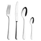 Belo Inox Duna minimalist stainless steel cutlery set – available in PVD Gold, Black and Copper, handmade in Portugal