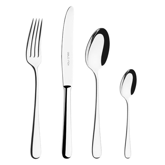 Belo Inox Duna minimalist stainless steel cutlery set – available in PVD Gold, Black and Copper, handmade in Portugal