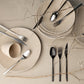 Belo Inox Obelisko Cutlery Set – Stainless Steel and PVD Black Finishes