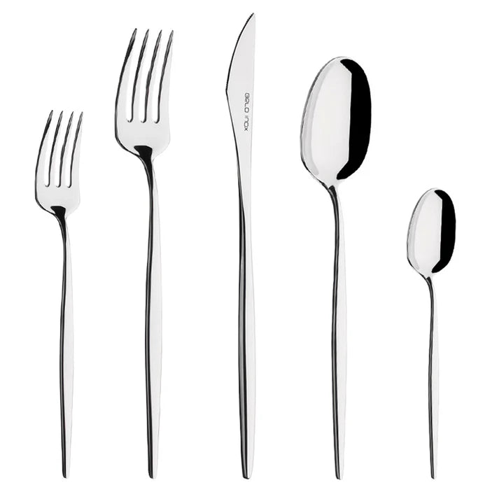 Belo Inox Spirit Polished cutlery set – handmade 18/10 stainless steel with mirror finish, made in Portugal.