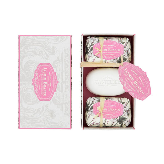 Jasmine White Soap Set 150g x 3