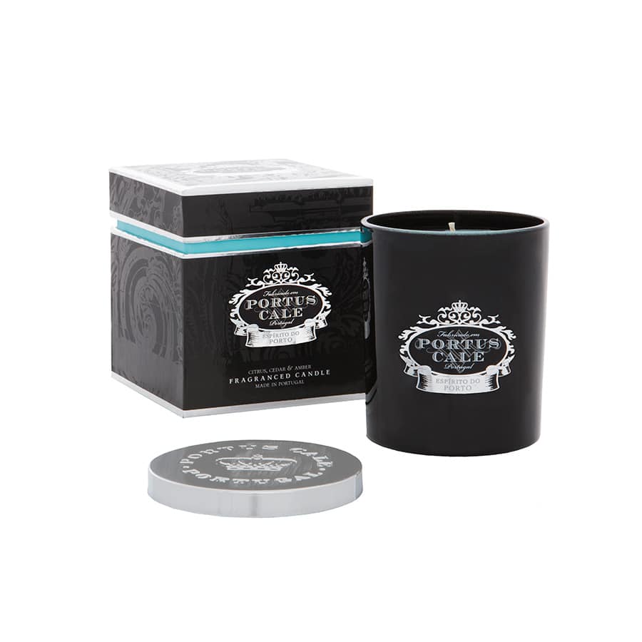 Aromatic Candle Portus Cale Black Edition 210g