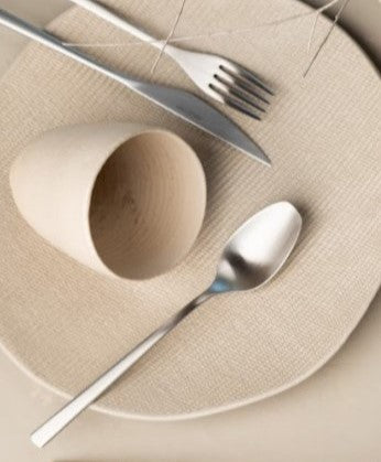 Obelisko Brushed Cutlery Set – 18/10 Stainless Steel | Belo Inox