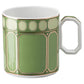 SIGNUM Fern Cup and Saucer 4 tall