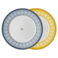 SIGNUM Azure + Jonquil Set 2 Plates 23 cm