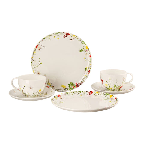 Set 6 Pieces with Combi Cups & Saucers and Coupe Plates