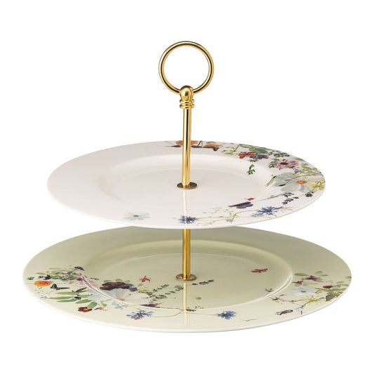 Etagere 2 Tiers with Rim Plates