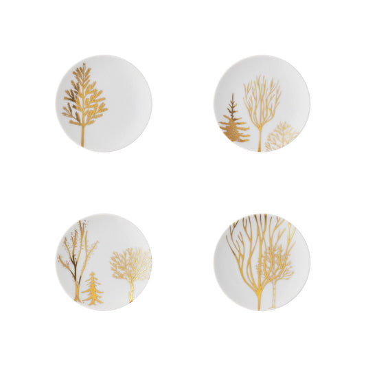 Set 4 plates Flat 10