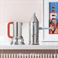 Espresso Coffee Maker 6 Cups Manico Forato