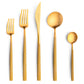 Belo Inox Neo Gold 5 Pieces Set