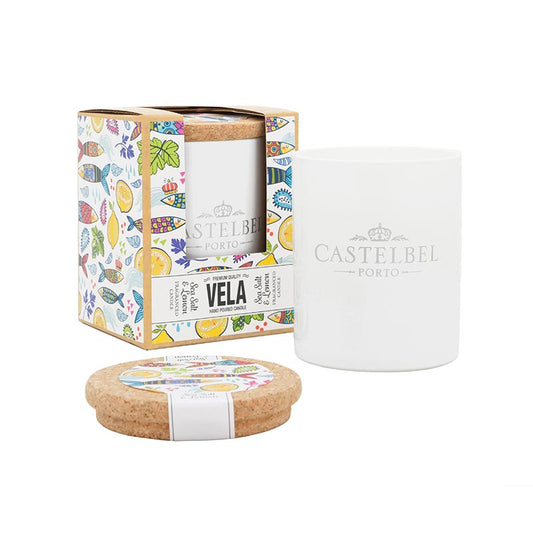 Castelbel Sardine Candle (+ scented bookmarker)