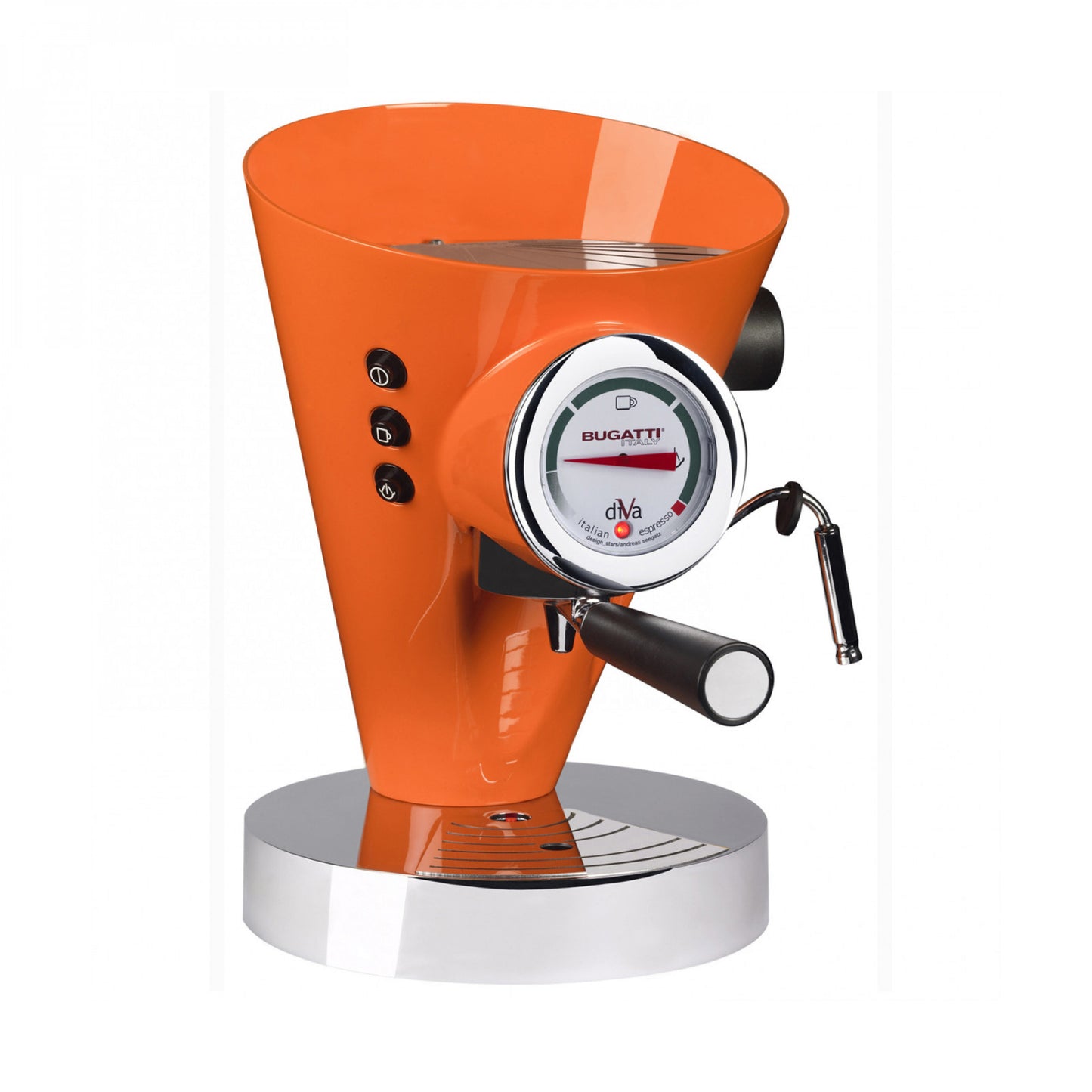 DIVA Espresso Coffee Machine Orange Plain