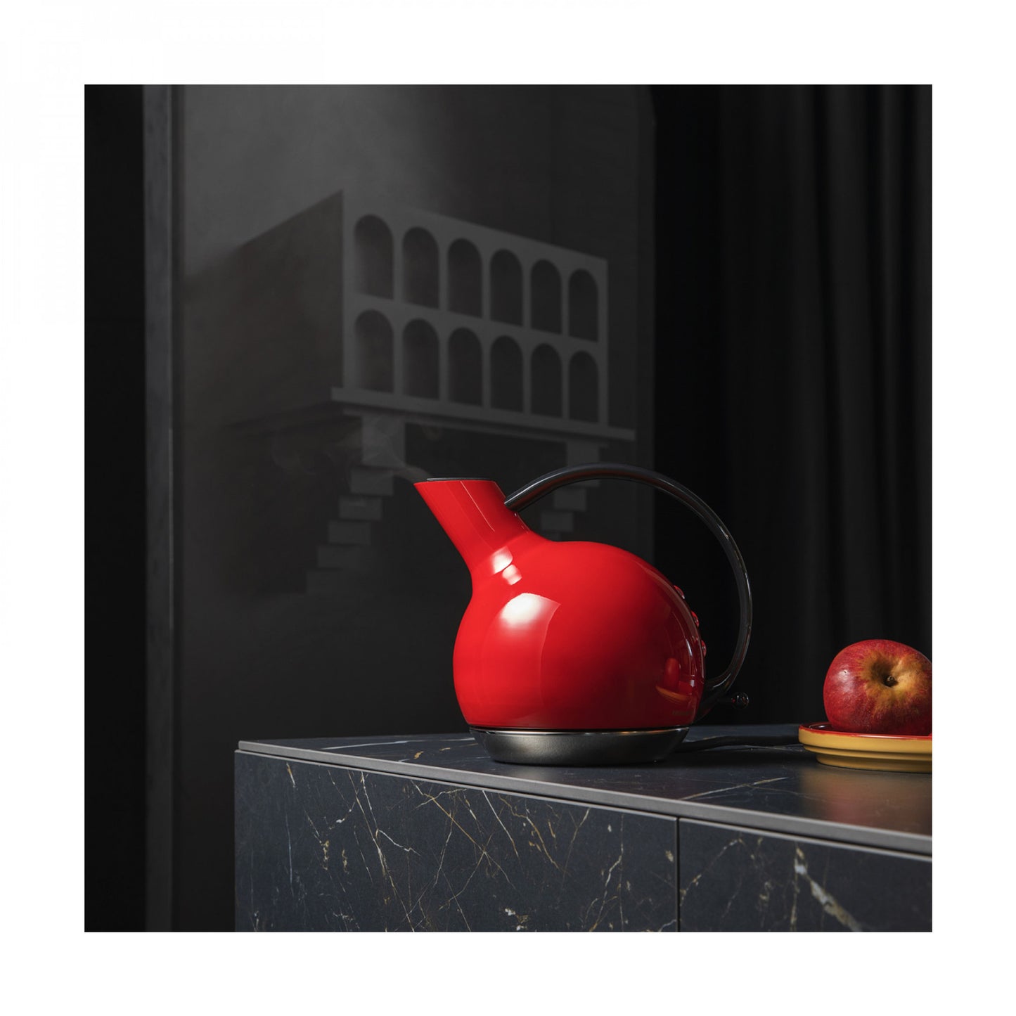 GIULIETTA Electric Kettle Red Plain