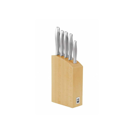 Choose from a Wide Variety of Great Quality at Low Prices from Brights Pink  5 Piece Knife Block Set Aubina X