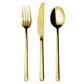 Herdmar Arco Gold PVD Cutlery Set