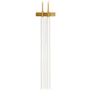 Belo Inox NEO White Gold chopsticks with matte white resin handles and stainless steel tips